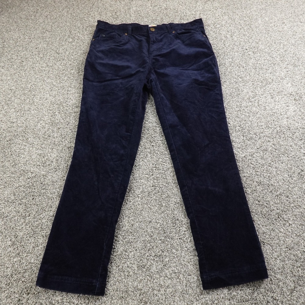 C&C California Pants Mens 36X30 Blue‎ Corduroy Cord Wale Jeans Chino Trousers